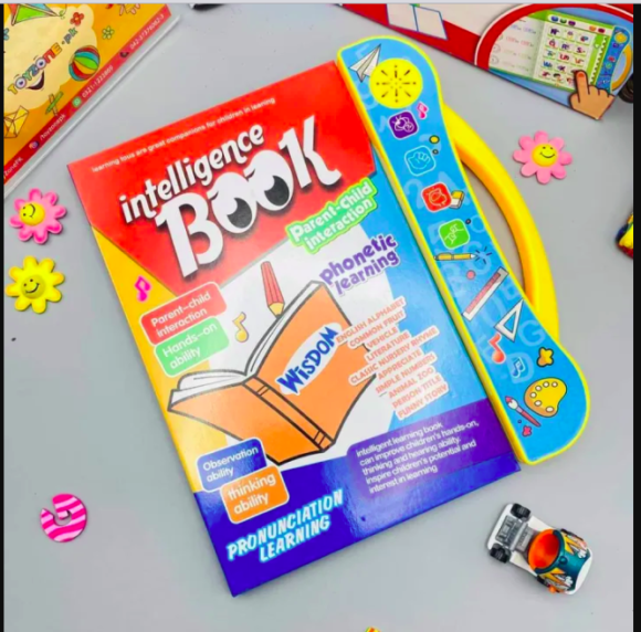 E Book For Kids Education. Sound Book for Children, English Letters & Words Learning Book, Fun Educational Toys - Image 2