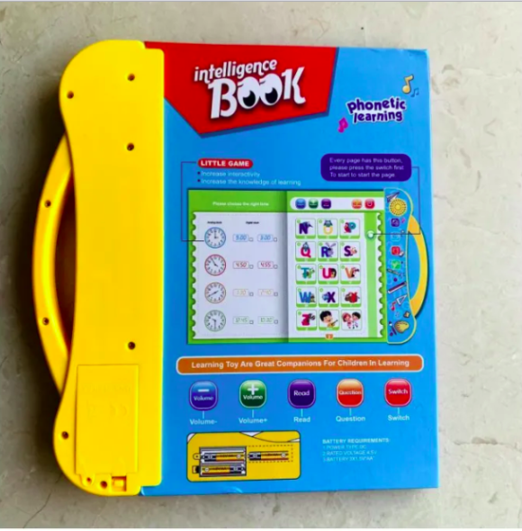 E Book For Kids Education. Sound Book for Children, English Letters & Words Learning Book, Fun Educational Toys - Image 3