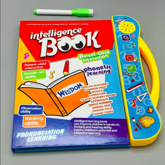E Book For Kids Education. Sound Book for Children, English Letters & Words Learning Book, Fun Educational Toys - Image 5